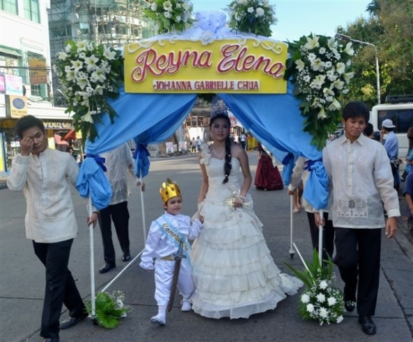 Reyna Elena, Johanna Gabrielle Chua with Prince Constantine, Robert Harland Jr
